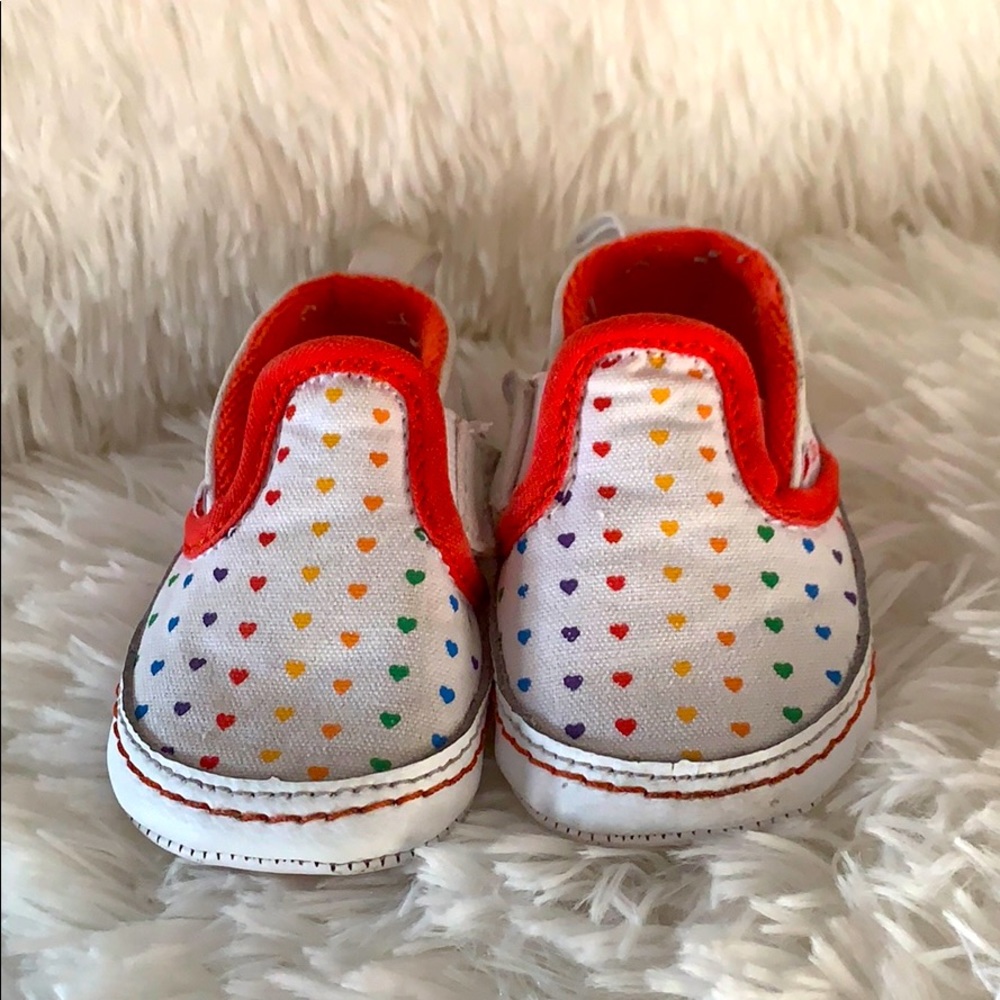 Slip on vans baby shoes